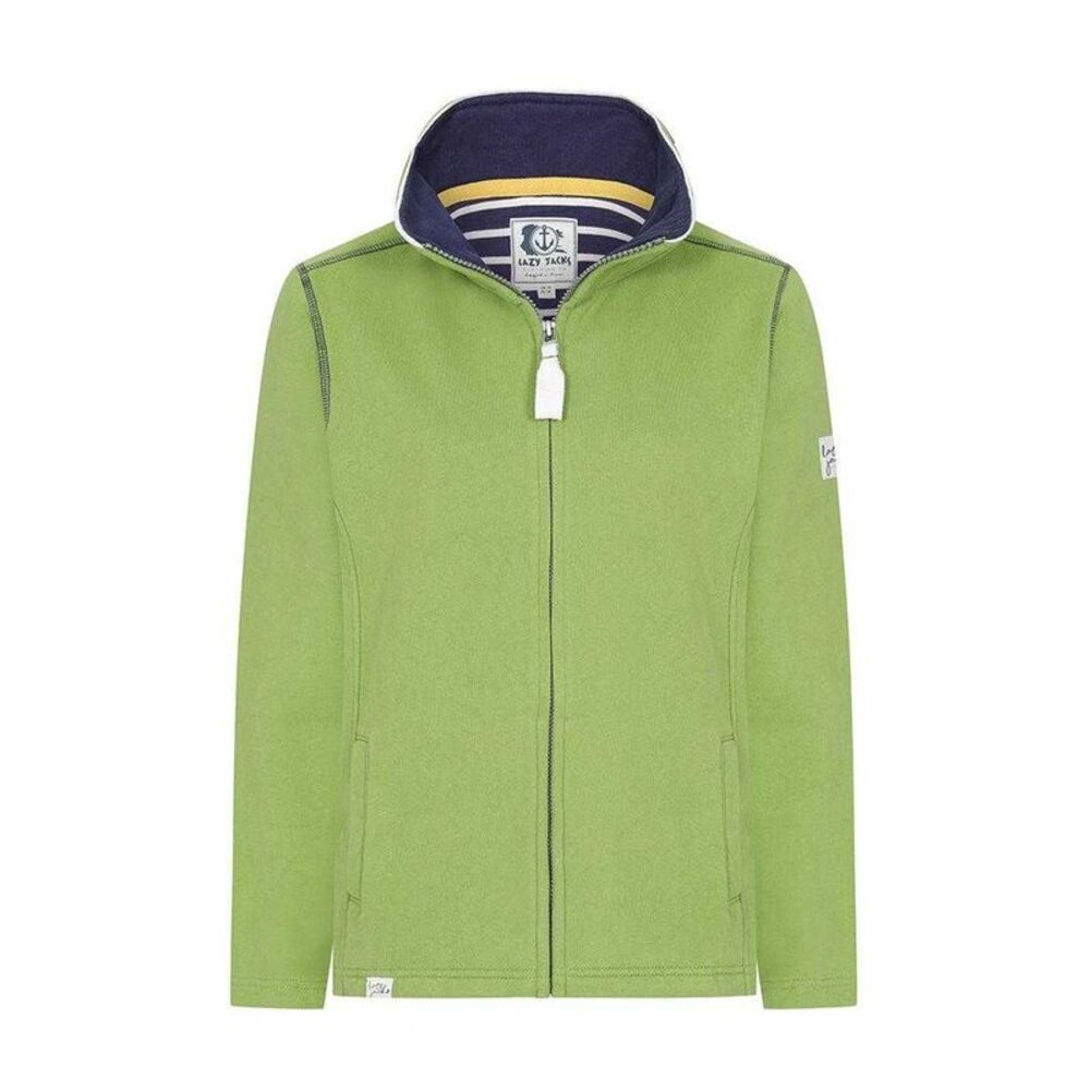 Lazy Jacks Womens/Ladies Full Zip Jacket / Lime